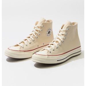 Converse Chuck Taylor All Star Hi Top cream womens 9/mens 7